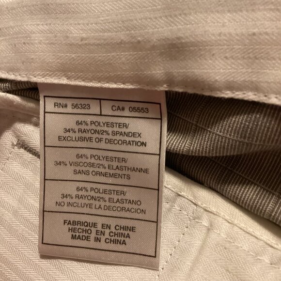 Tiger Woods Collection Men's Golf Shorts Size 36" Waist Flat Front Golfing - Picture 9 of 10